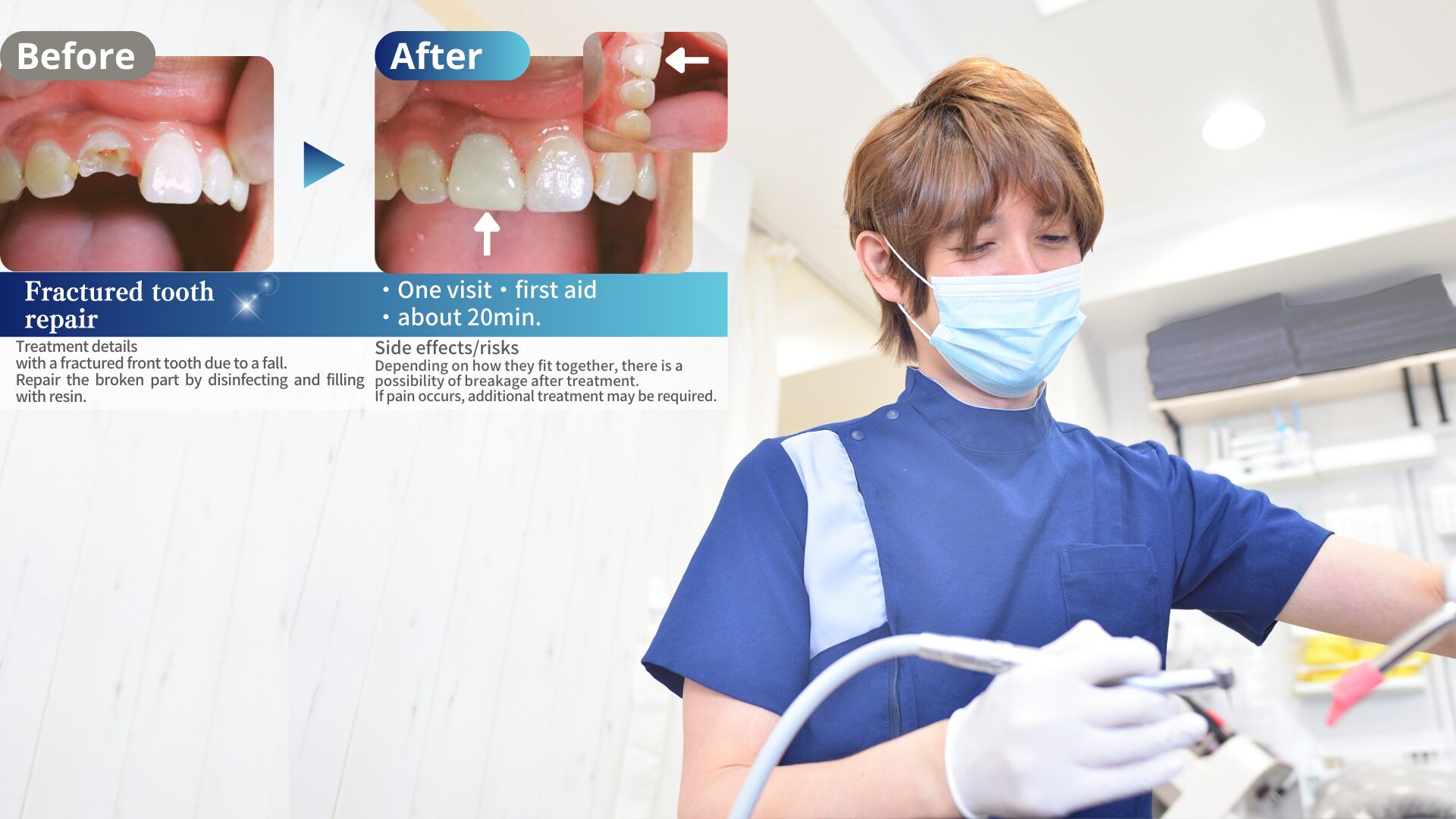 Director Introduction | hardest-working dentist in Japan